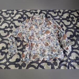 NWOT NORTHERN REFLECTIONS Plus Size button Down Top